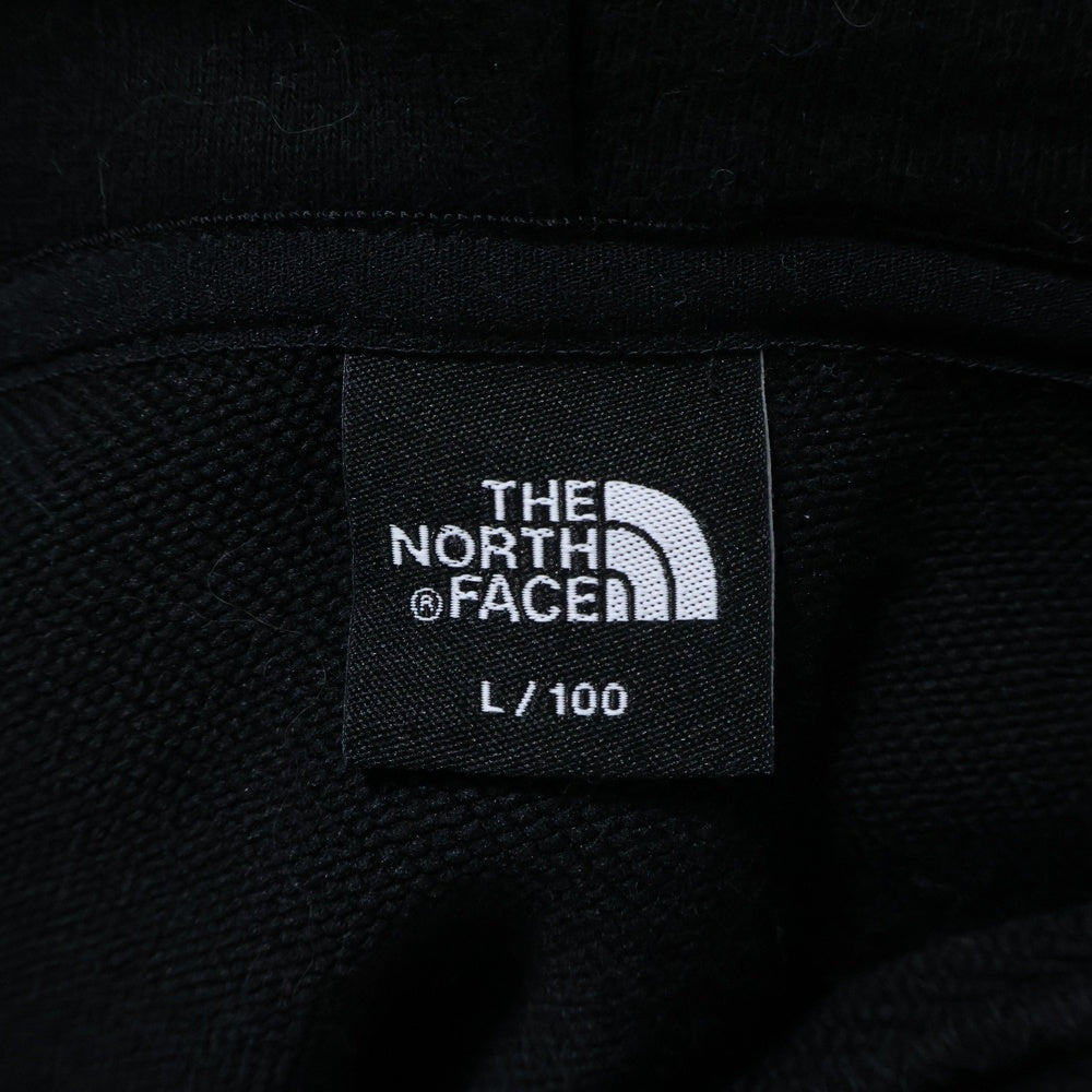 THE NORTH FACE(ザノースフェイス) WAYNE HOODIE ウェイン フロント刺繍 プルオーバースウェットパーカー フーディー ブラック NM5PQ55A