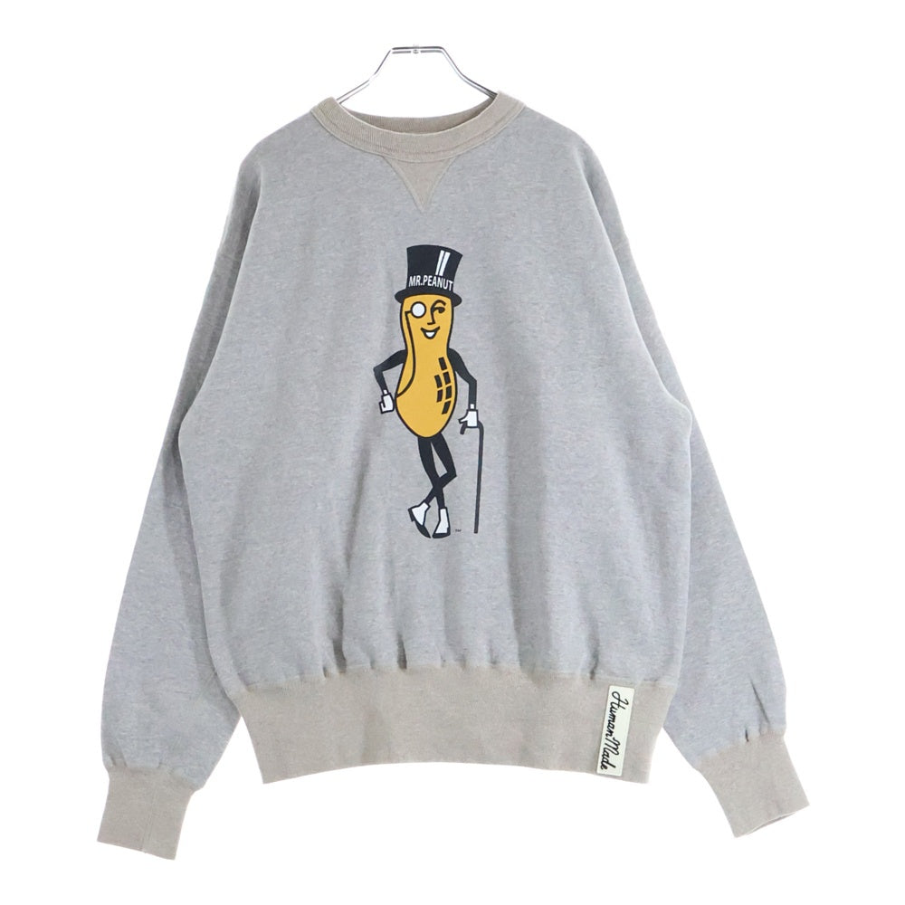 HUMAN MADE(ヒューマンメイド) ×MR.PEANUT TSURIAMI SWEATSHIRT