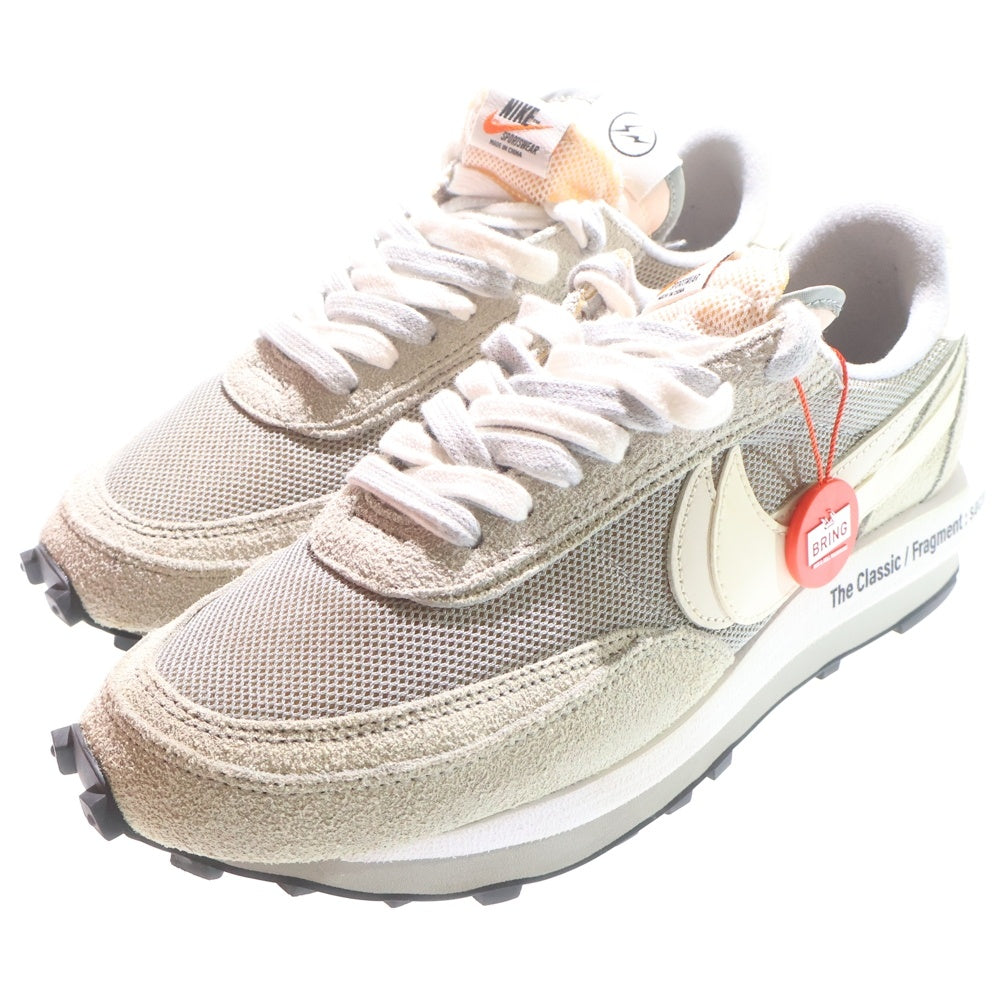 NIKE(ナイキ) ×sacai ×FRAGMENT DESIGN LD WAFFLE SF サカイ フラグメントデザイン LDワッフル ローカットスニーカー グレー US9/27cm DH2684-001