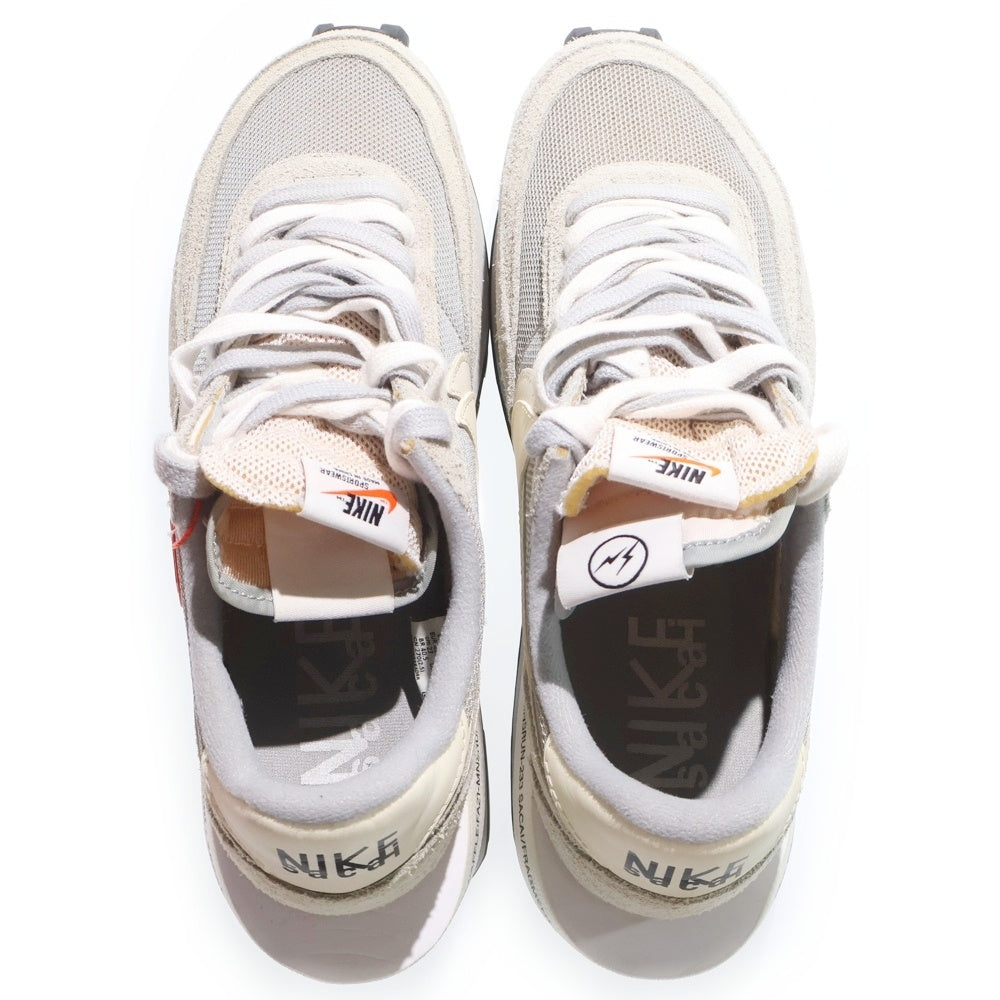 NIKE(ナイキ) ×sacai ×FRAGMENT DESIGN LD WAFFLE SF サカイ フラグメントデザイン LDワッフル ローカットスニーカー グレー US9/27cm DH2684-001
