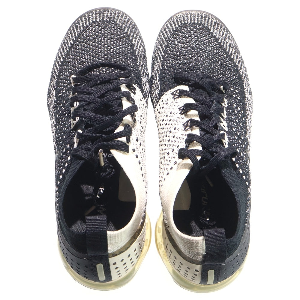 NIKE(ナイキ) AIR VAPORMAX FLYKNIT 2 ヴェイパーマックス フライニット 2 ローカットスニーカー ブラック/ホワイト US9.5/27.5cm 942842-016