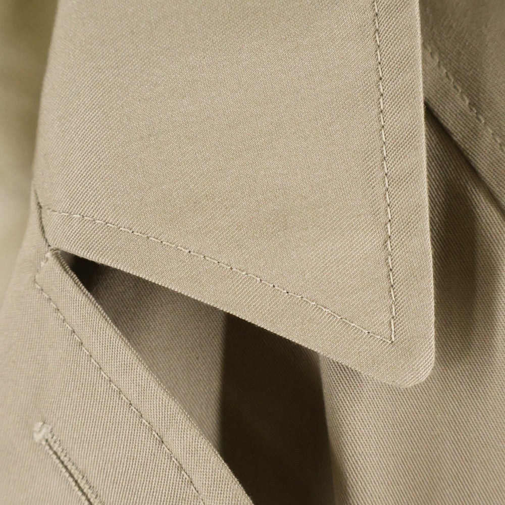 CELINE(セリーヌ) OVERSIZED COAT テクニカルコットン オーバーサイズ チェスターコート ベージュ 2M82A004N