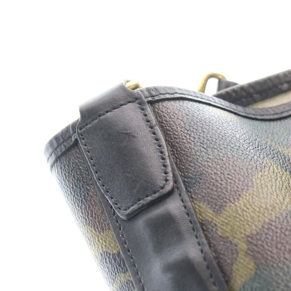 GENTIL BANDIT(ジャンティバンティ) 2WAY ショルダーストラップ付 カモ柄 トートバッグ 迷彩 マルチ