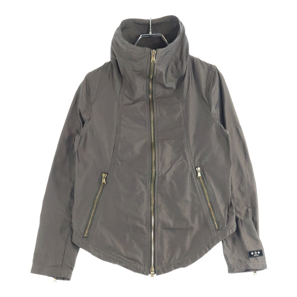 TATRAS(タトラス) ダブルポケット LAMPOジッパー ポリエステル ジャケット レディース カーキ LTA-4203