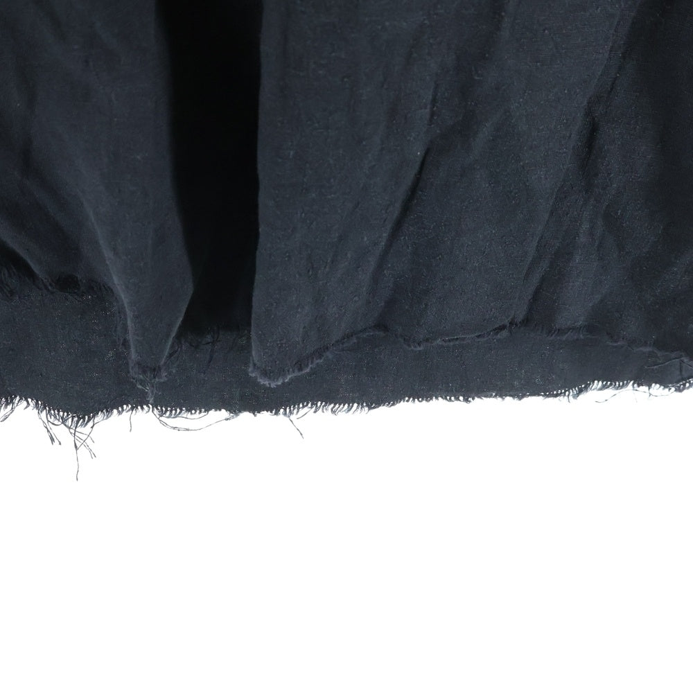 NO BRAND(ノーブランド) R'IAM-PLAGE (リアムプラージュ) カットオフ ボタンベスト レディース ブラック 23-050-922-6000-1-0