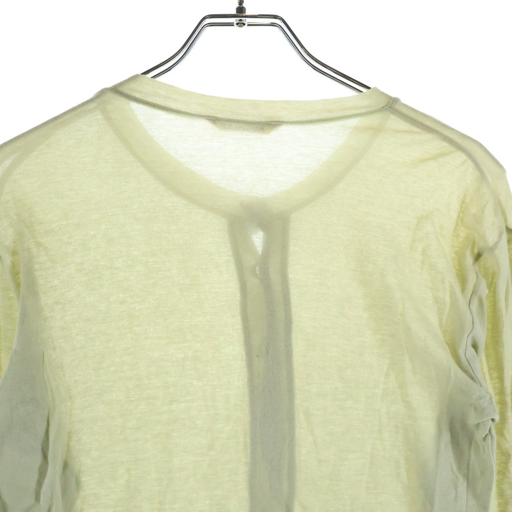 AURALEE(オーラリー) コットン ショート丈 ボタンカーディガン レディース グリーン A9SC01HF