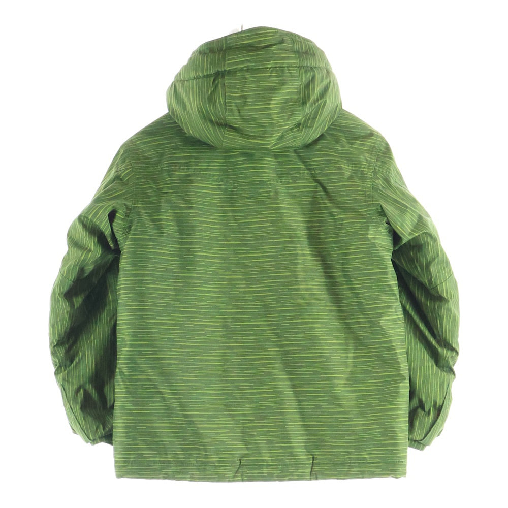 PATAGONIA(パタゴニア) ロゴプリント フーデッドジップアップジャケット キッズ グリーン 68441F0 レディース