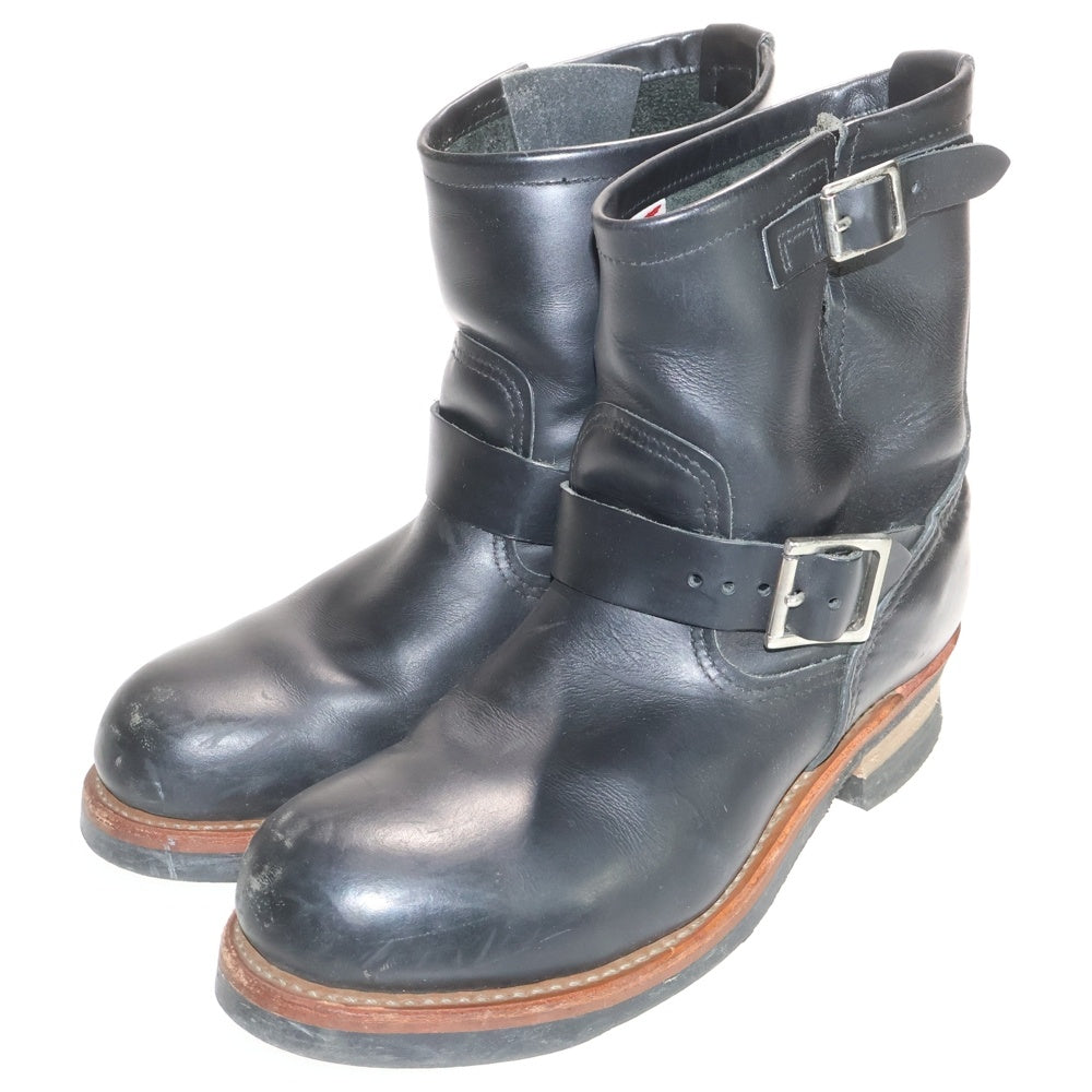 RED WING(レッド ウイング) ショート エンジニア レザー ブーツ ブラック 2976
