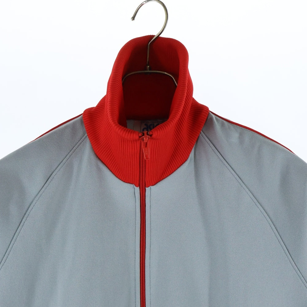 ASICS(アシックス) 80S TRACK JACKET トラック ジャケット グレー/レッド PW4121