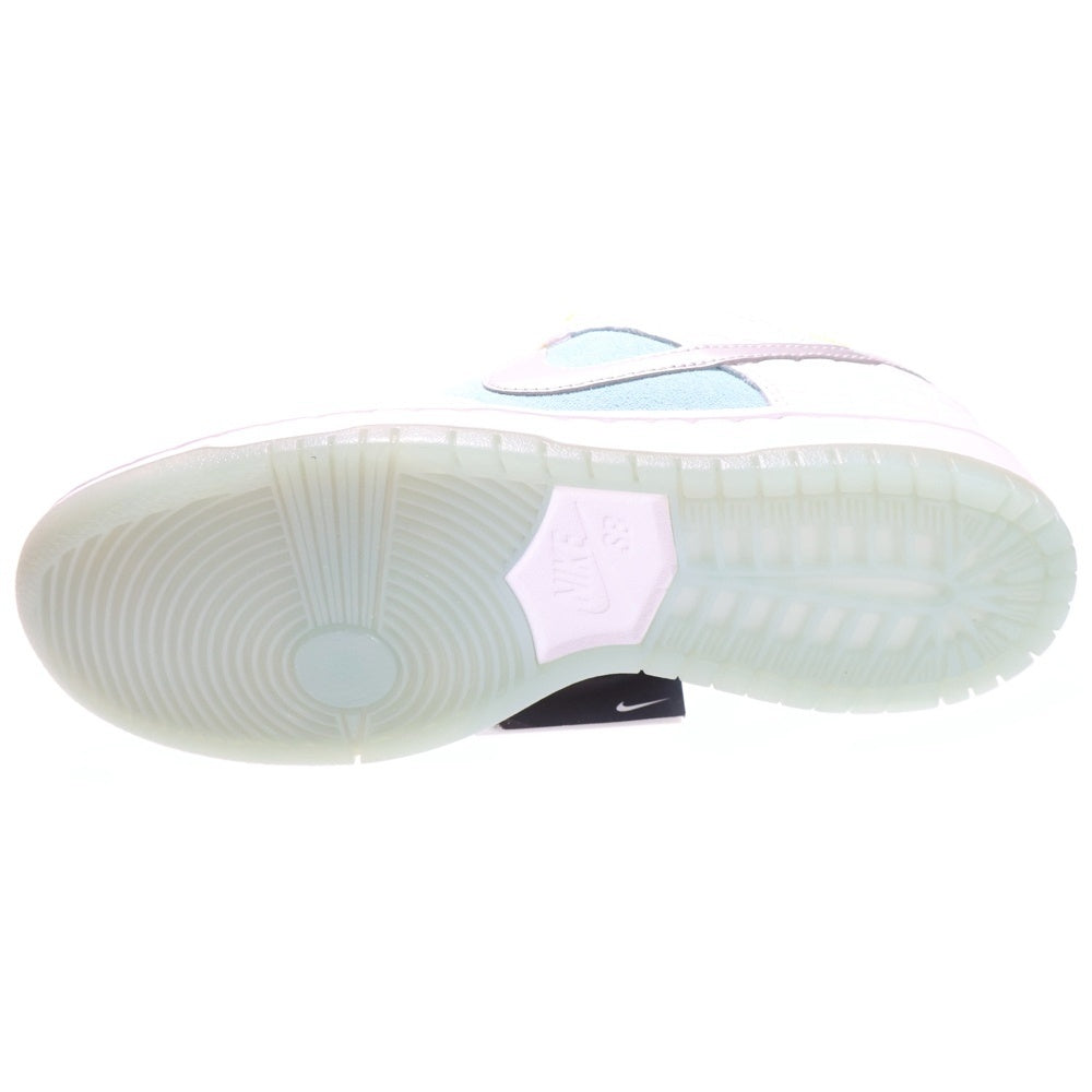 NIKE SB(ナイキエスビー) FTC DUNK LOW PRO QS Lagoon Pulse ダンクロー ラグーンパルス ローカットスニーカー 銭湯 ライトブルー/ホワイト US6.5/24.5cm DH7687-400 レディース