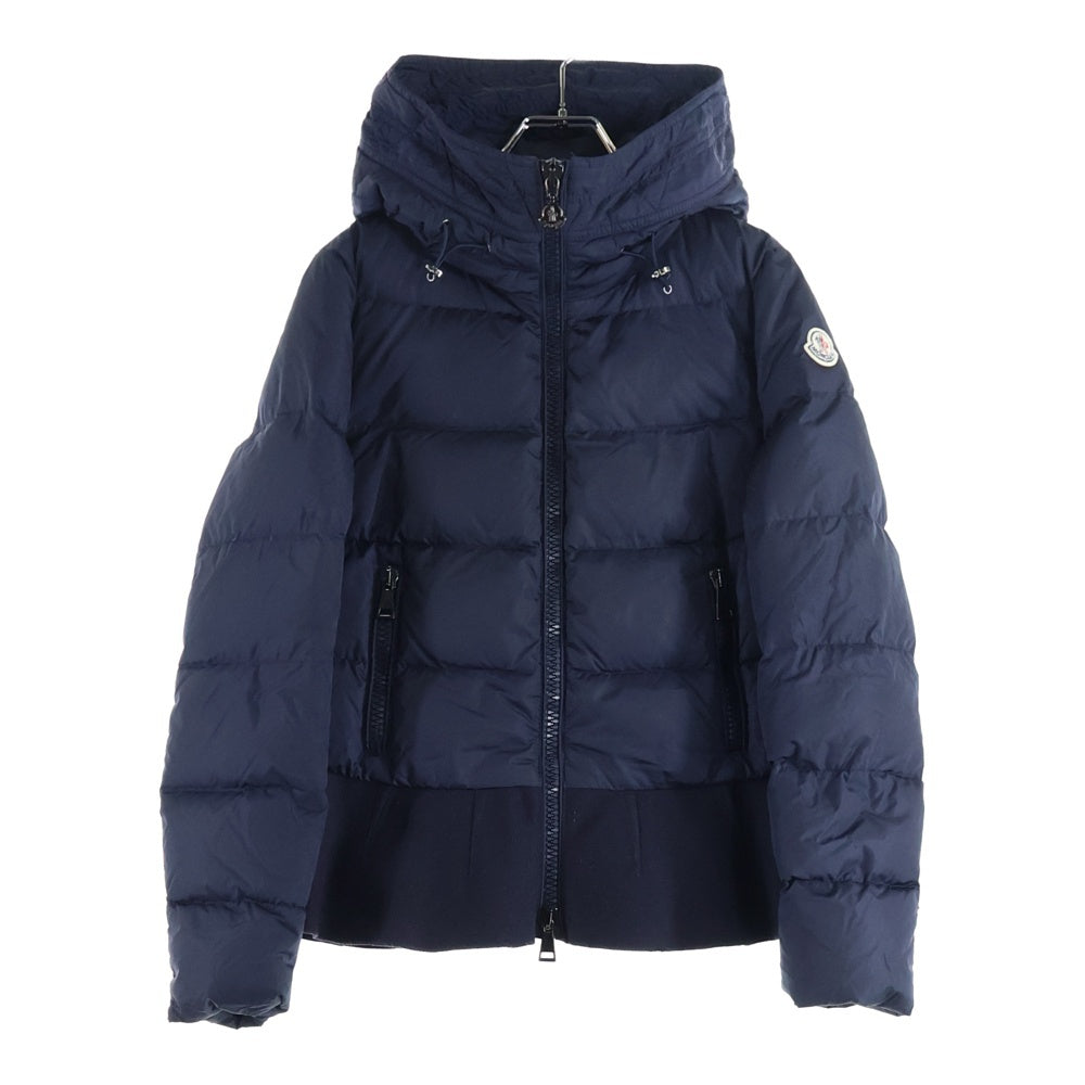 MONCLER(モンクレール) 16AW NESEA ネセア スカートリブ フーデッドダウンジャケット レディース ネイビー B20934588085