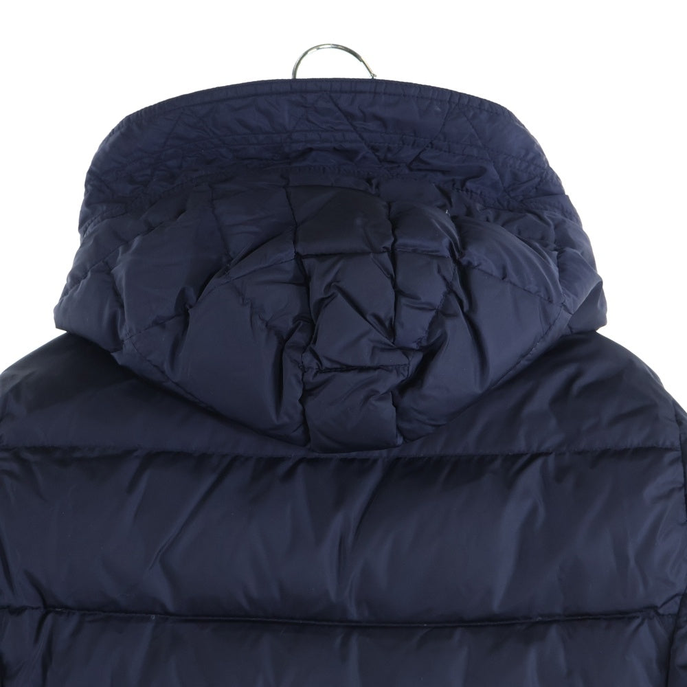 MONCLER(モンクレール) 16AW NESEA ネセア スカートリブ フーデッドダウンジャケット レディース ネイビー B20934588085