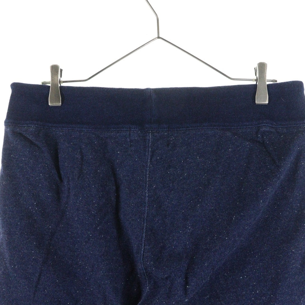 RRL(ダブルアールエル) ウエストリブ ドローストリング デニム ジョガー スウェット パンツ インディゴ 782579243001