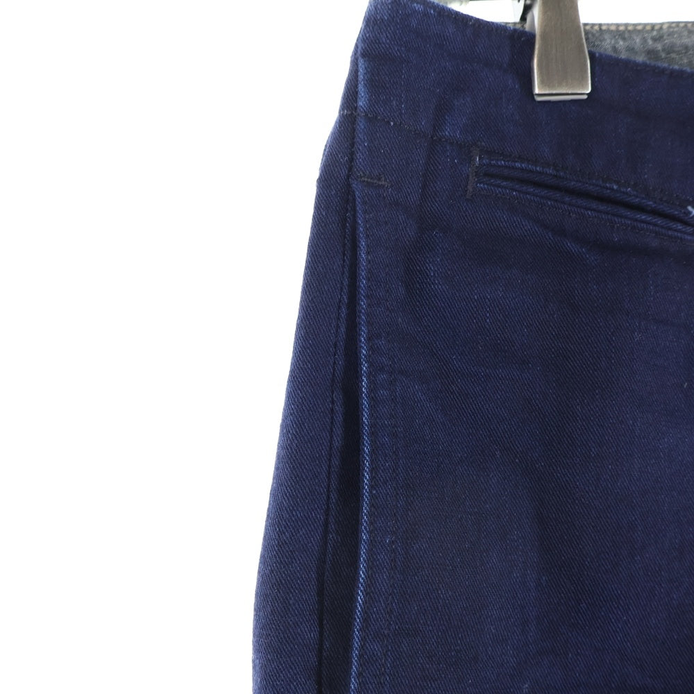 RRL(ダブルアールエル) シンチバック付き コットン ワークパンツ インディゴ 4898489CLTS
