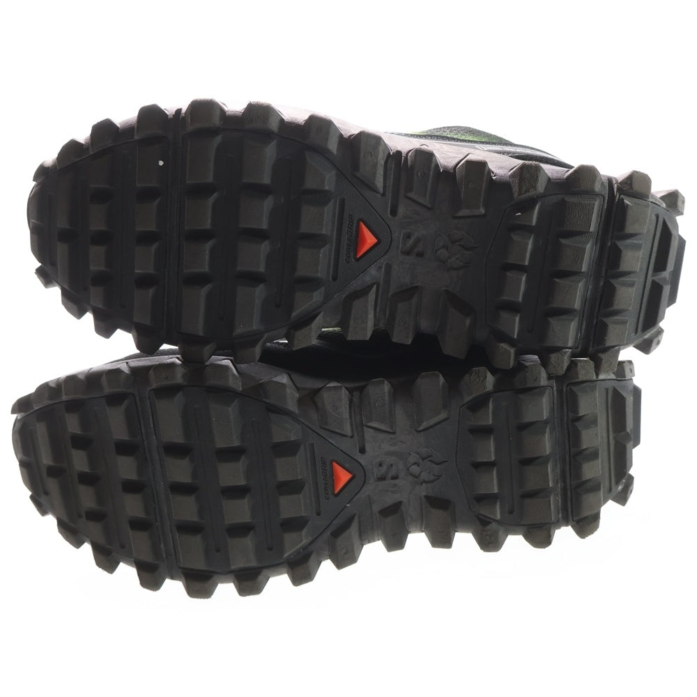 SALOMON(サロモン) SNOWCLOG ARIES ARISE スノークロッグ アリーズ ローカットスニーカー ブラック/グリーン US7/25cm 477132