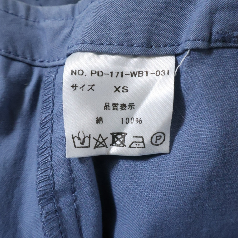 PHINGERIN(フィンガリン) 17SS BONTAGE PANTS コットン ボンテージパンツ ブルー PD-171-WBT-031