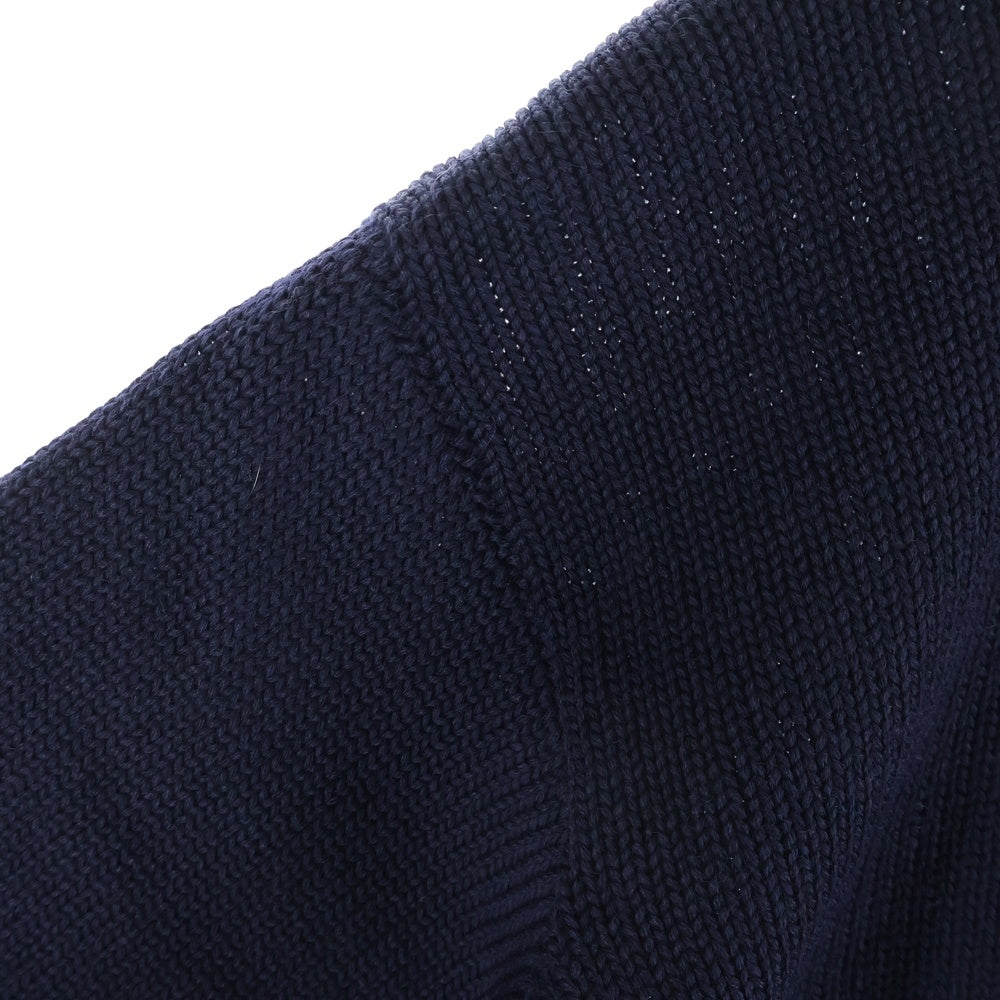CHAMPION(チャンピオン) 30-40S VINTAGE ヴィンテージ 初期ランタグ パッチ無 ウールニット レタードカーディガン ネイビー