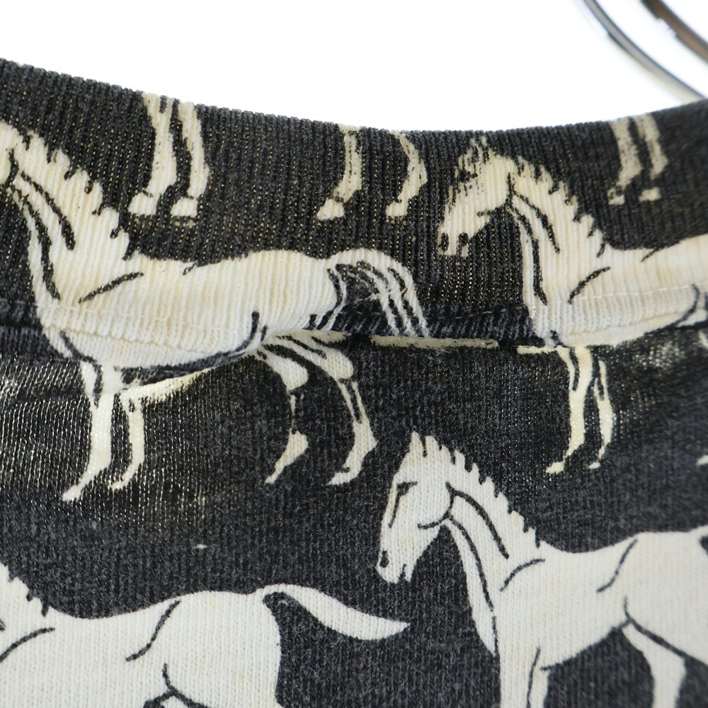 VINTAGE(ヴィンテージ) 90S VINTAGE M.C.ESCHER ALL OVER PRINT T-SHIRT ANDAZIA ヴィンテージ マウリッツエッシャー USA製 総柄プリント クルーネック 半袖Tシャツ マルチカラー