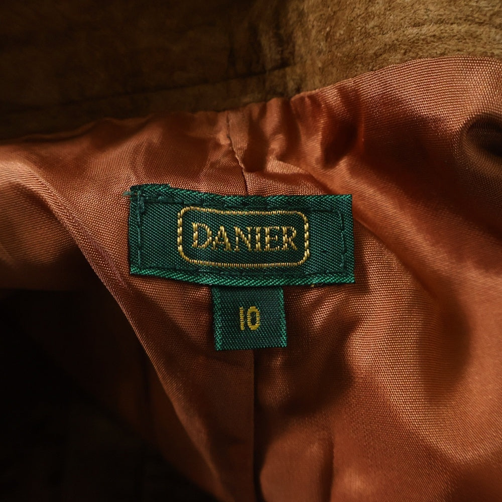 VINTAGE(ヴィンテージ) DANIER ダニエル カナダ製 スエードショーツ ハーフパンツ ブラウン レディース