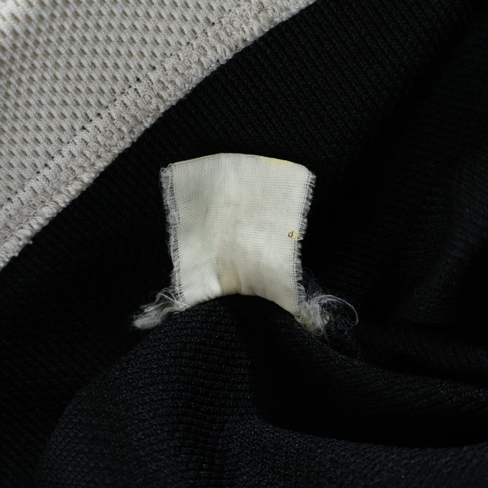 NO BRAND(ノーブランド) DUNLOP ダンロップ メッシュ ジップアップトラックジャケット ブラック