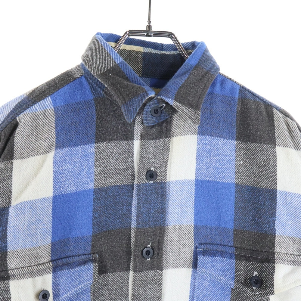 Levi's(リーバイス) 80S VINTAGE ALASKA ヴィンテージ アラスカ チェック 長袖シャツ ブルー