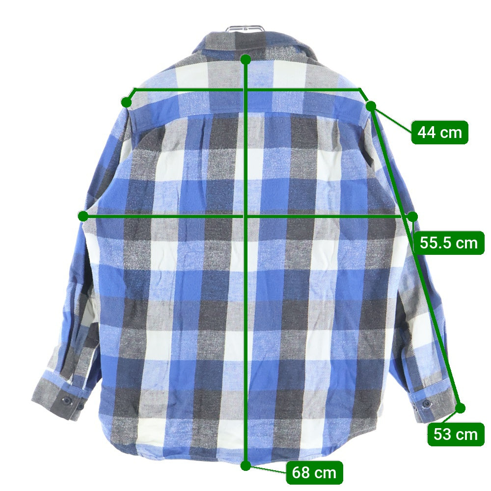 Levi's(リーバイス) 80S VINTAGE ALASKA ヴィンテージ アラスカ チェック 長袖シャツ ブルー