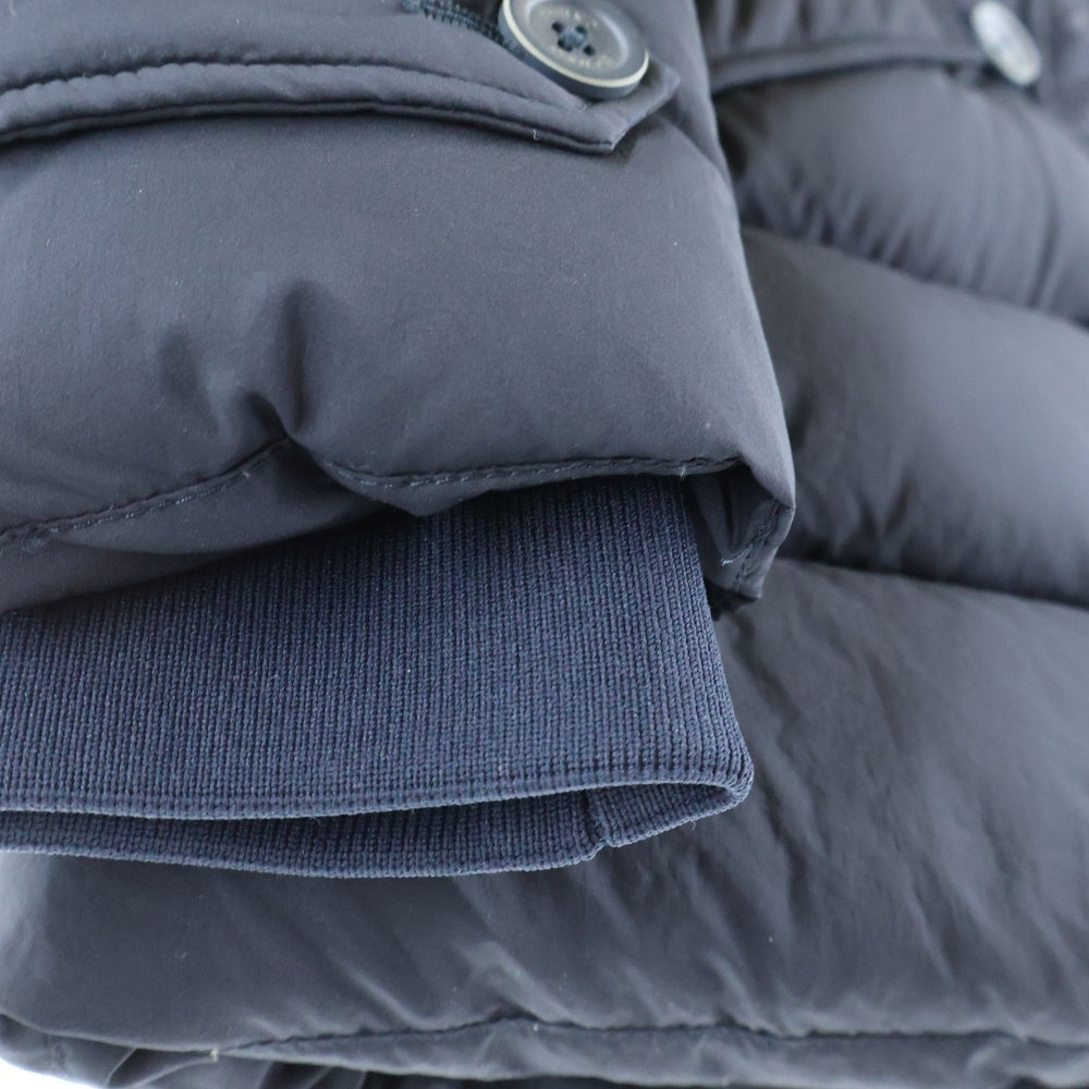 HERNO(ヘルノ) L'ESKIMO レスキモー マルチポケット フーデッド ジップアップ ダウンジャケット ブラック PI004ULE-19288-9200