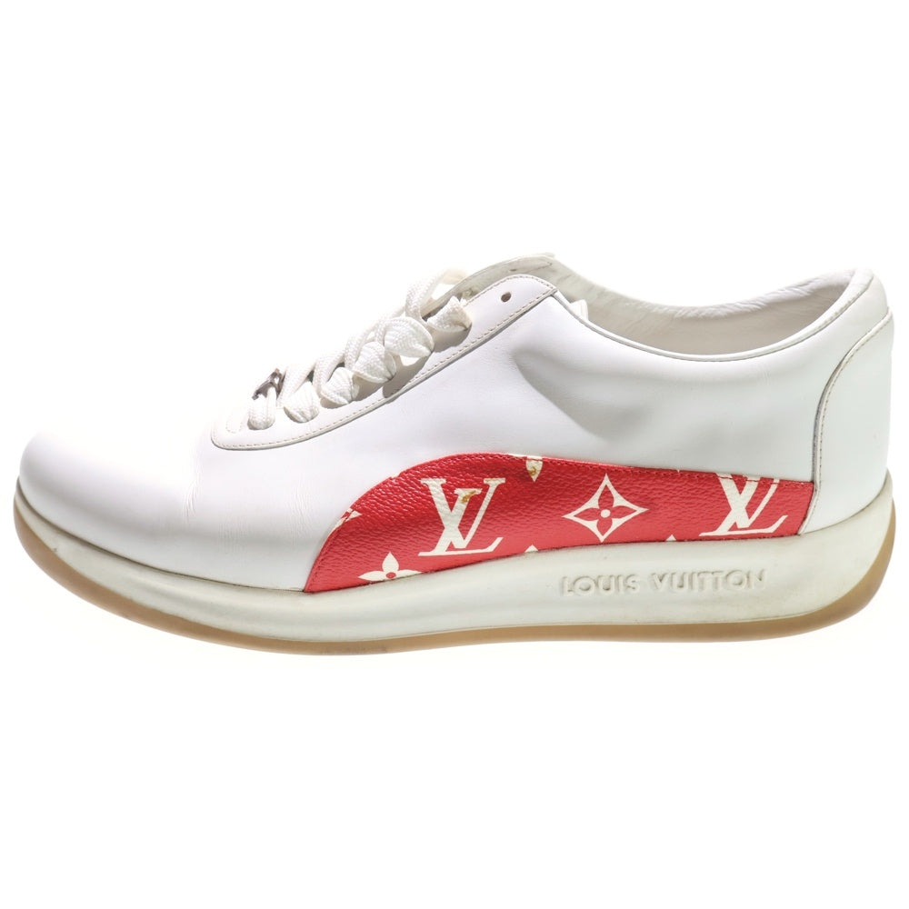 LOUIS VUITTON ルイヴィトン 17AW ×LV SPORT SNEAKER シュプリーム スポーツ モノグラムデザイン ローカットスニーカー ホワイト 1A3EQ5 LOUIS VUITTON(ルイヴィトン) 17AW ×LV SPORT SNEAKER シュプリーム