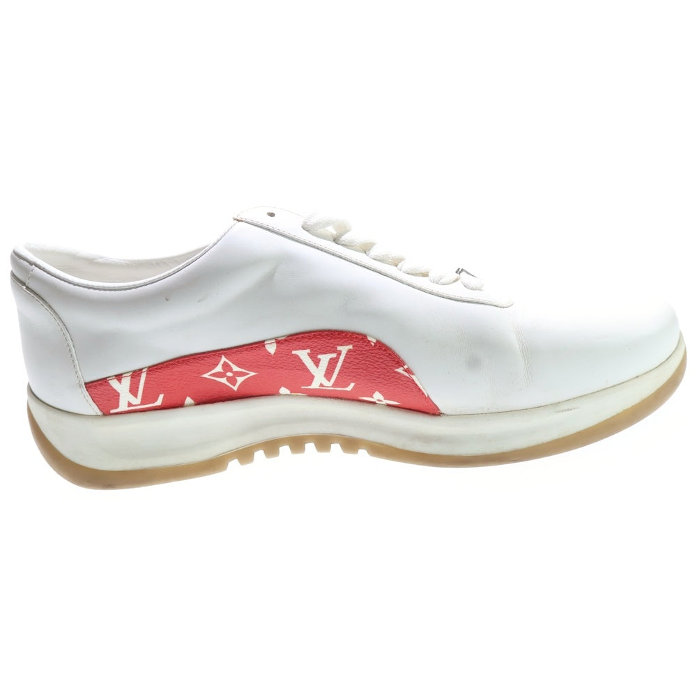 LOUIS VUITTON(ルイヴィトン) 17AW ×LV SPORT SNEAKER シュプリーム スポーツ モノグラムデザイン ローカットスニーカー ホワイト 1A3EQ5