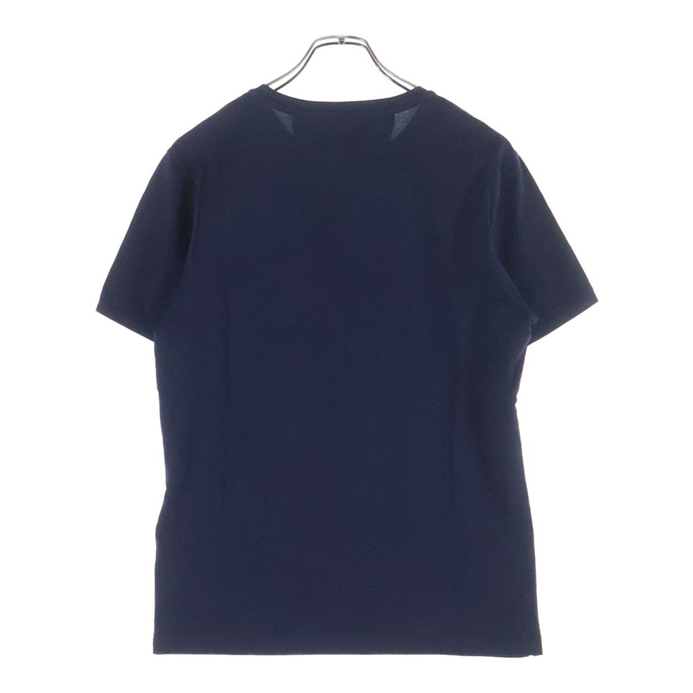 FENDI(フェンディ) フロントロゴデザイン クルーネック カットソー 半袖Tシャツ ネイビー FY0798 8CW