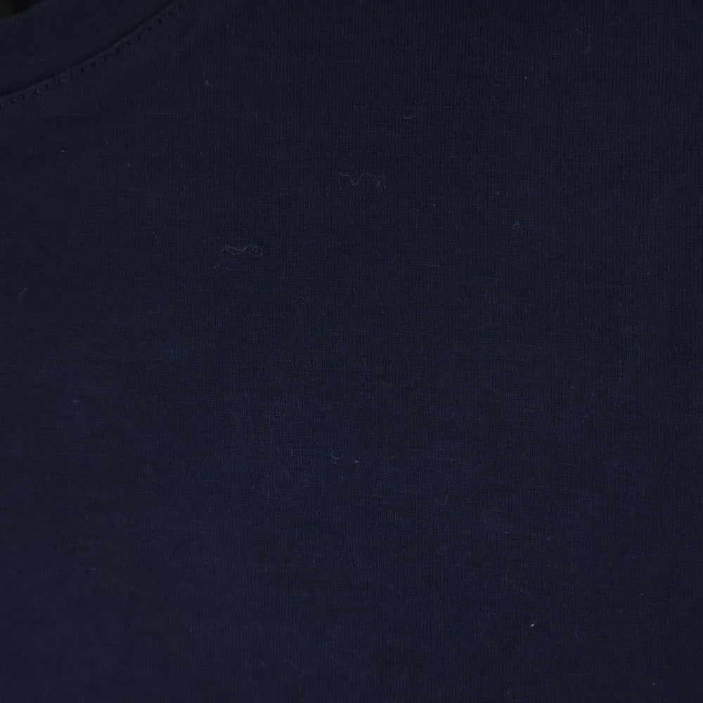 FENDI(フェンディ) フロントロゴデザイン クルーネック カットソー 半袖Tシャツ ネイビー FY0798 8CW