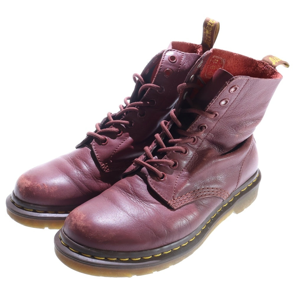 Dr.Martens(ドクターマーチン) 8ホールブーツ レザーブーツ シューズ レディース バーガンディー AW006
