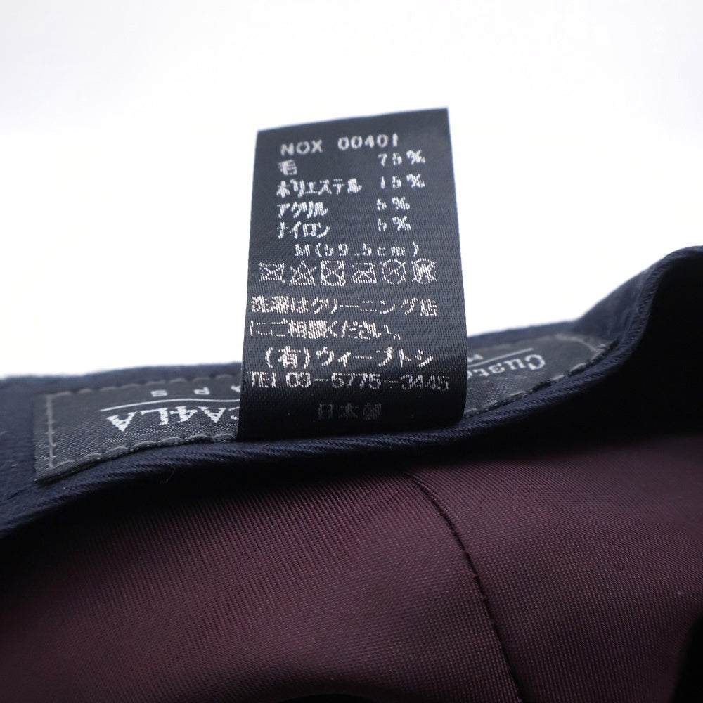 CA4LA(カシラ) KNOX ノックス ハンチング チェック ウール 帽子 マルチ