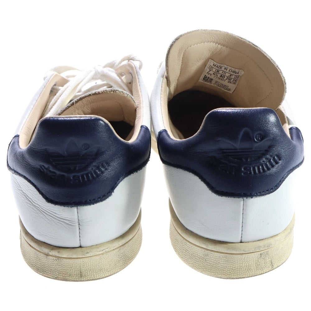 adidas(アディダス) STAN SMITH RECON スタンスミス リーコン レザー ローカットスニーカー ホワイト/ネイビー US7/25cm CQ3033
