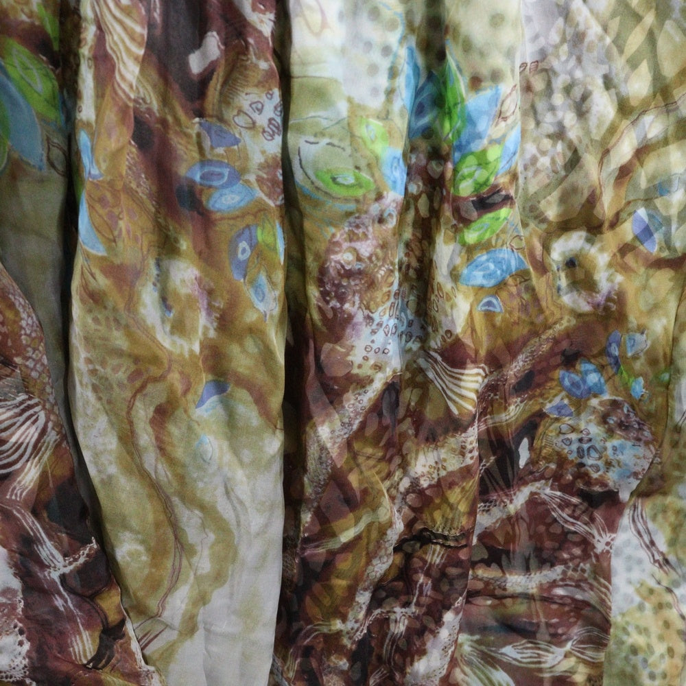 MEGHAN(メーガン) 総柄 ストーンスタッズ ノースリーブワンピース ドレス レディース マルチカラー 9H-M7625