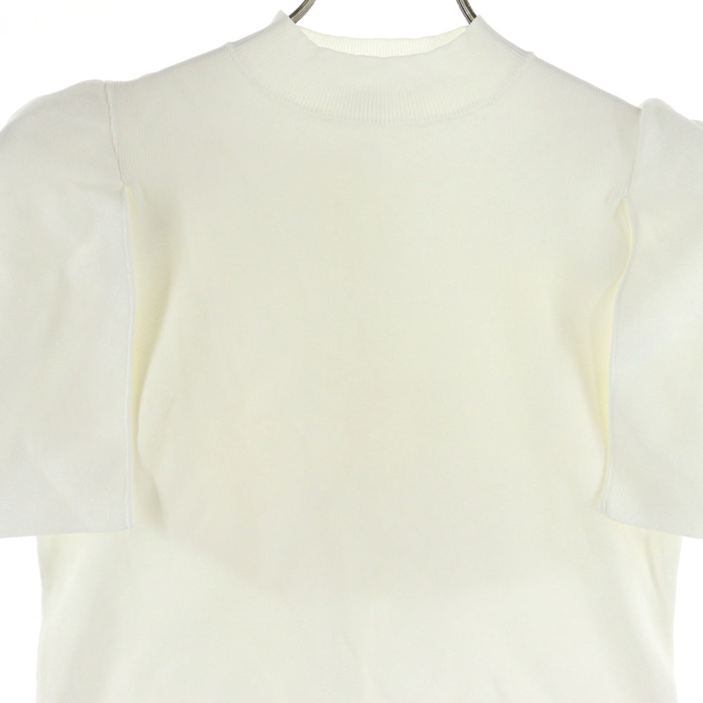 snidel(スナイデル) バックレイヤード モックネックカットソー ノースリーブTシャツ レディース ホワイト SWNT242208