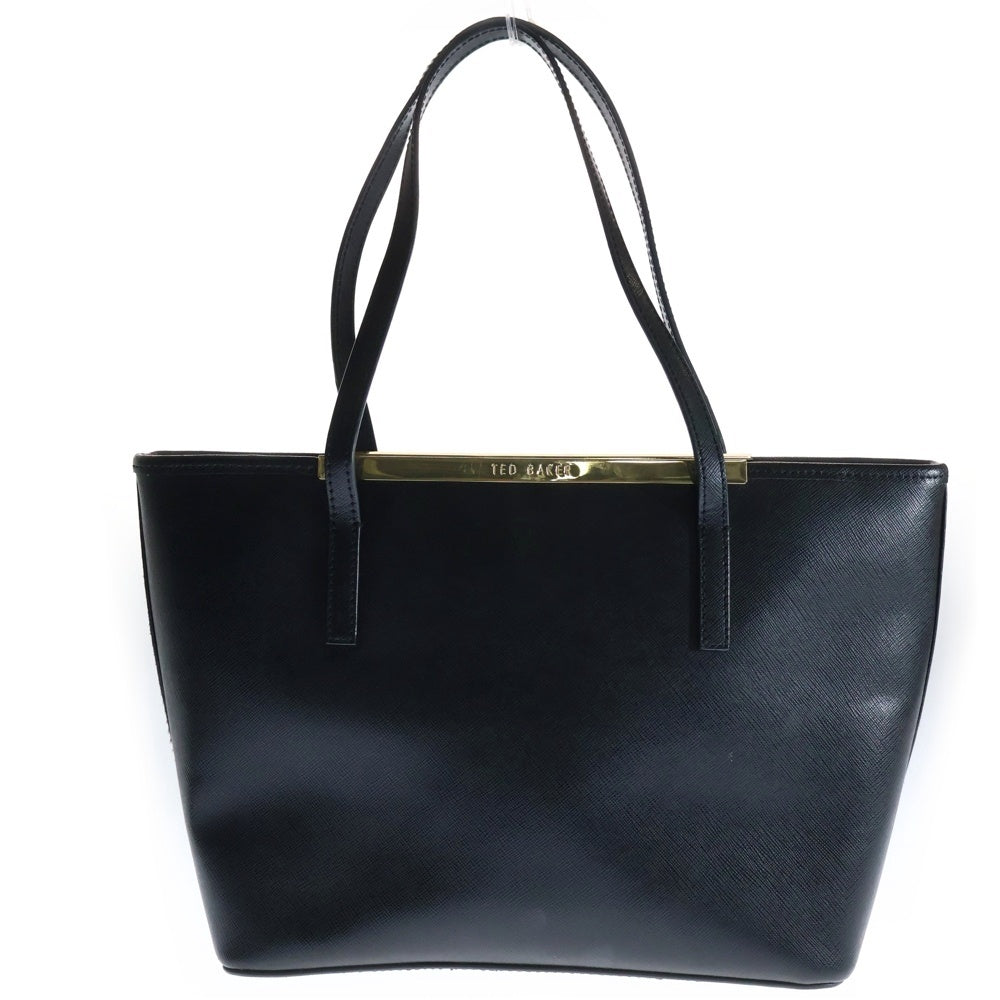 TED BAKER(テッドベーカー) レオパード切り替え ミニトートバッグ レディース ブラック/ブラウン