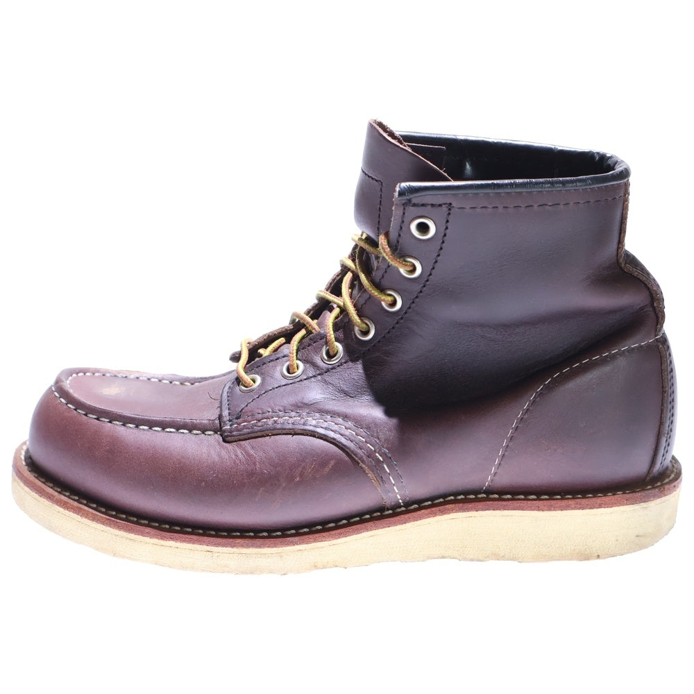 RED WING(レッド ウイング) CLASSIC MOC クラシックモック レザーブーツ ブラウン US7.5/25.5cm 8847