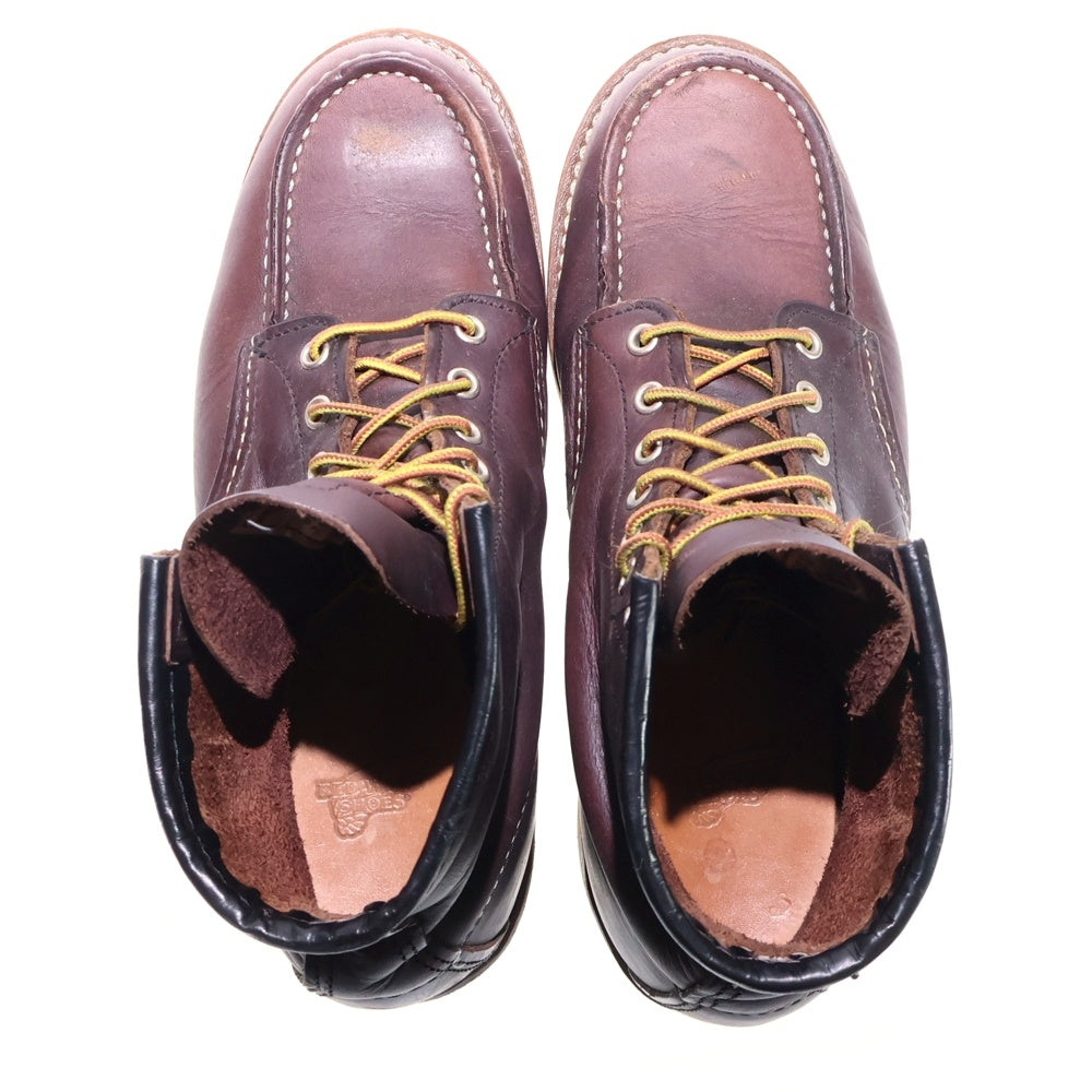 RED WING(レッド ウイング) CLASSIC MOC クラシックモック レザーブーツ ブラウン US7.5/25.5cm 8847