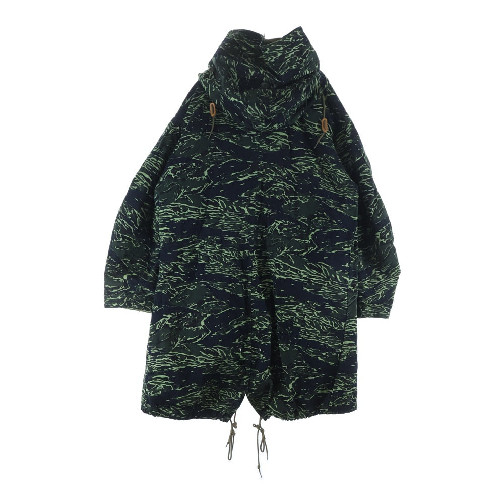 N.HOOLYWOOD(エヌハリウッド) SERVICE MODS COAT M-65 タイガーカモ サービス モッズ コート ミリタリー ジャケット グリーン