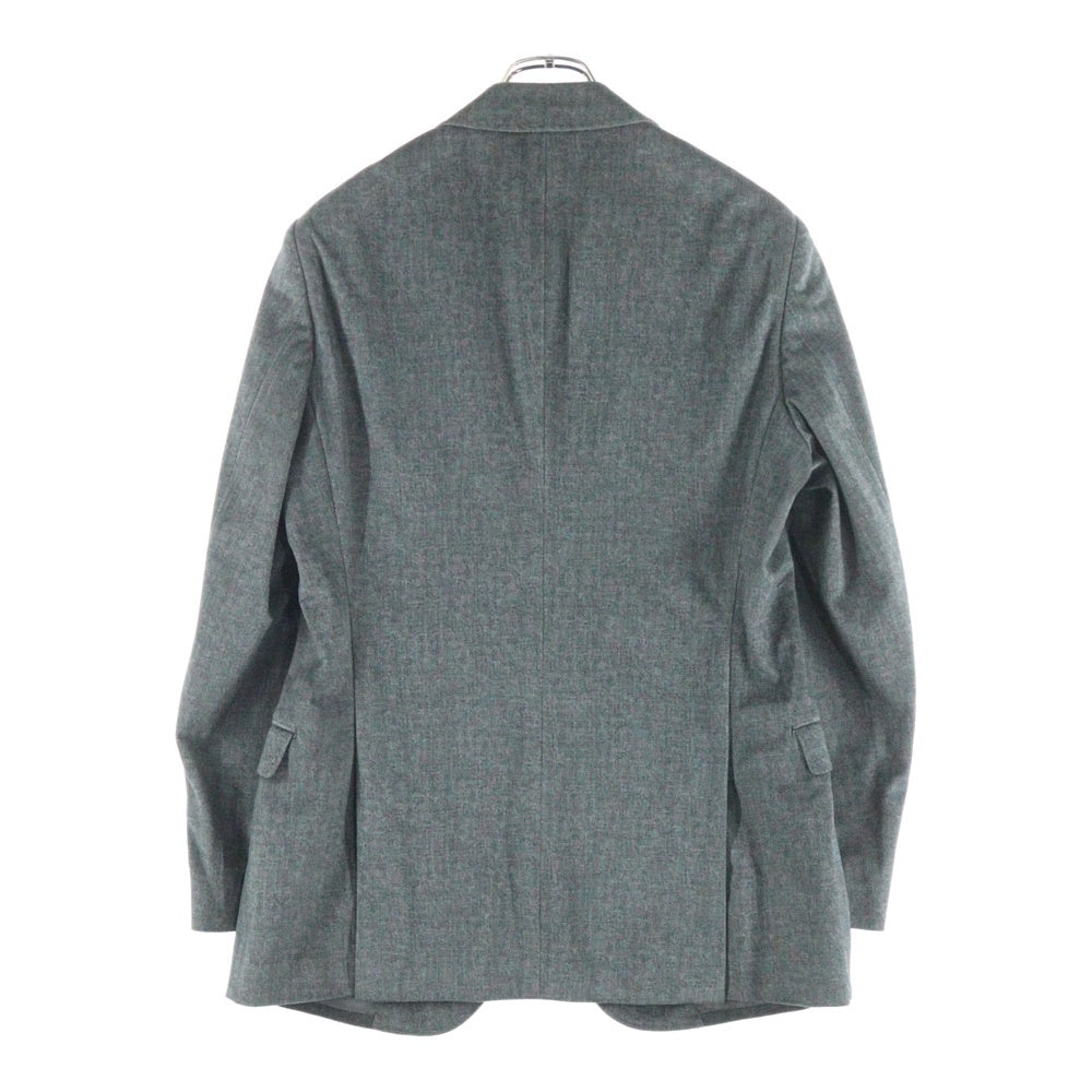 ARMANI COLLEZIONI(アルマーニ コレツィオーニ) ダブルフラップポケット ポリエステル タキシード テーラードジャケット グリーン HCGR3K