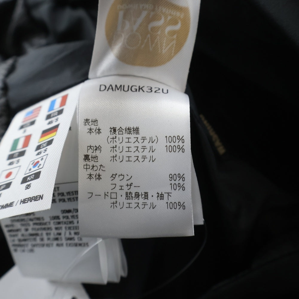 DESCENTE(デサント) ALLTERRAIN MIZUSAWA DOWN OVERSIZED JACKET オルテライン 水沢 ダウン ジャケット オーバーサイズ ブラック DAMUGK32U