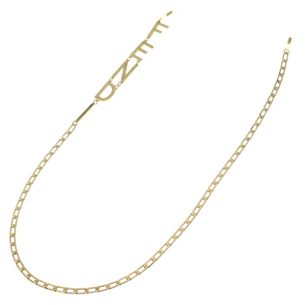 FENDI(フェンディ) ロゴプレート グラスコード ゴールドメタルアイ