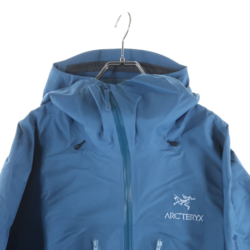 ARC'TERYX(アークテリクス) ALPHA SV JACKET GORE-TEX アルファエスブイ ゴアテックス フーデッドマウンテンジャケット ブルー X000004714