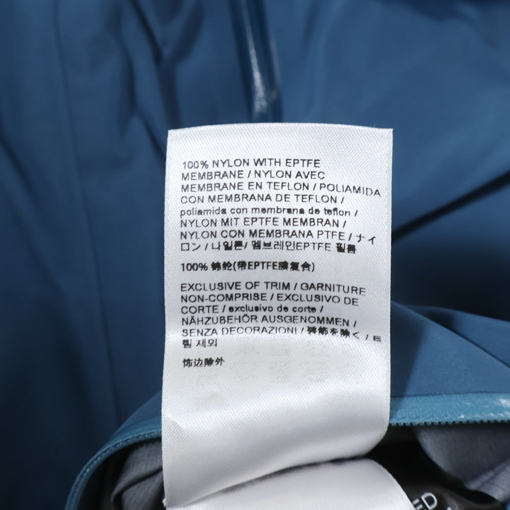 ARC'TERYX(アークテリクス) ALPHA SV JACKET GORE-TEX アルファエスブイ ゴアテックス フーデッドマウンテンジャケット ブルー X000004714