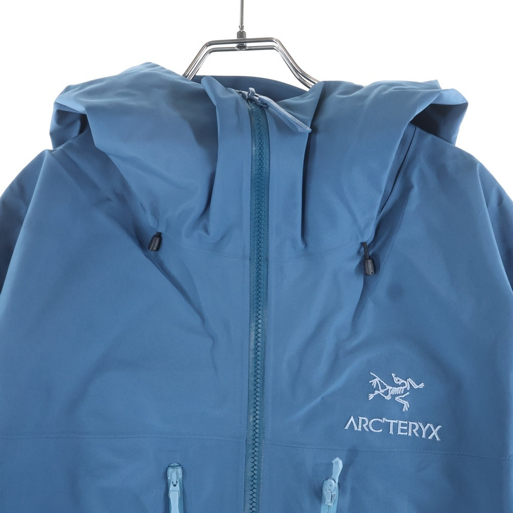 ARC'TERYX(アークテリクス) ALPHA SV JACKET GORE-TEX アルファエスブイ ゴアテックス フーデッドマウンテンジャケット ブルー X000004714