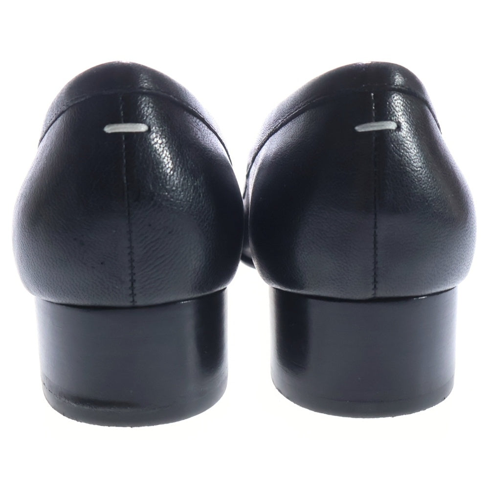 Maison Margiela(メゾンマルジェラ) 23SS TABI BALLERINA タビ バレリーナ レザー ヒールパンプス ブラック レディース S58WZ0044 P3753