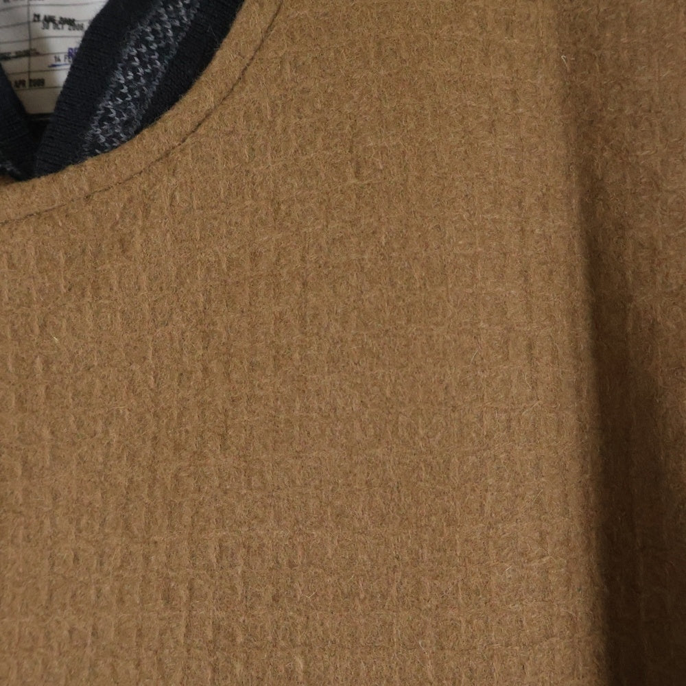 SHAREEF(シャリーフ) スエード スリーブ ライダースジャケット ブルゾン ブラウン 12711010