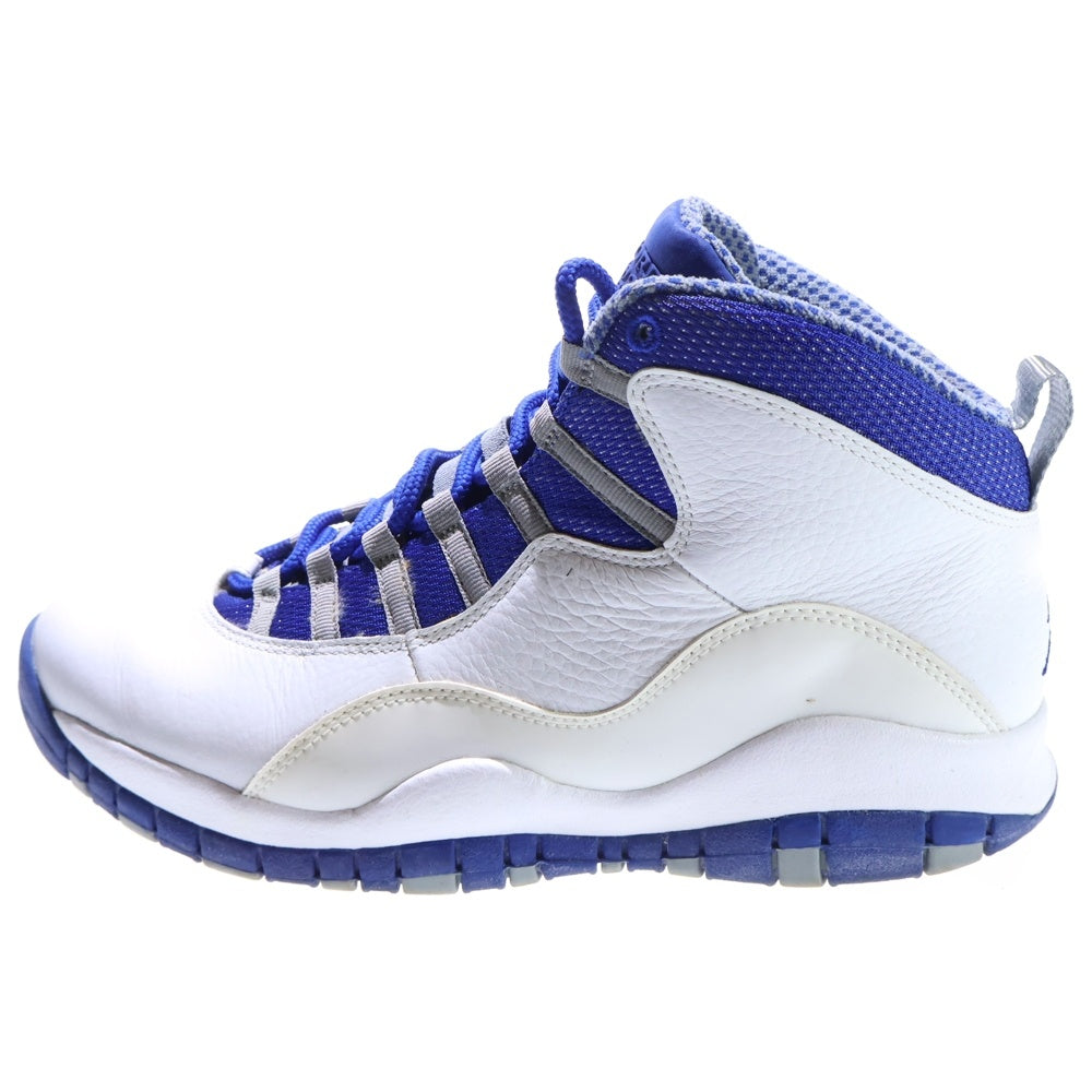 NIKE(ナイキ) 【観賞用 2011年製】AIR JORDAN 10 RETRO OLD ROYAL エアジョーダン レトロ オールドロイヤル ミッドカットスニーカー ブルー/ホワイト US9.5/27.5cm 487214-107