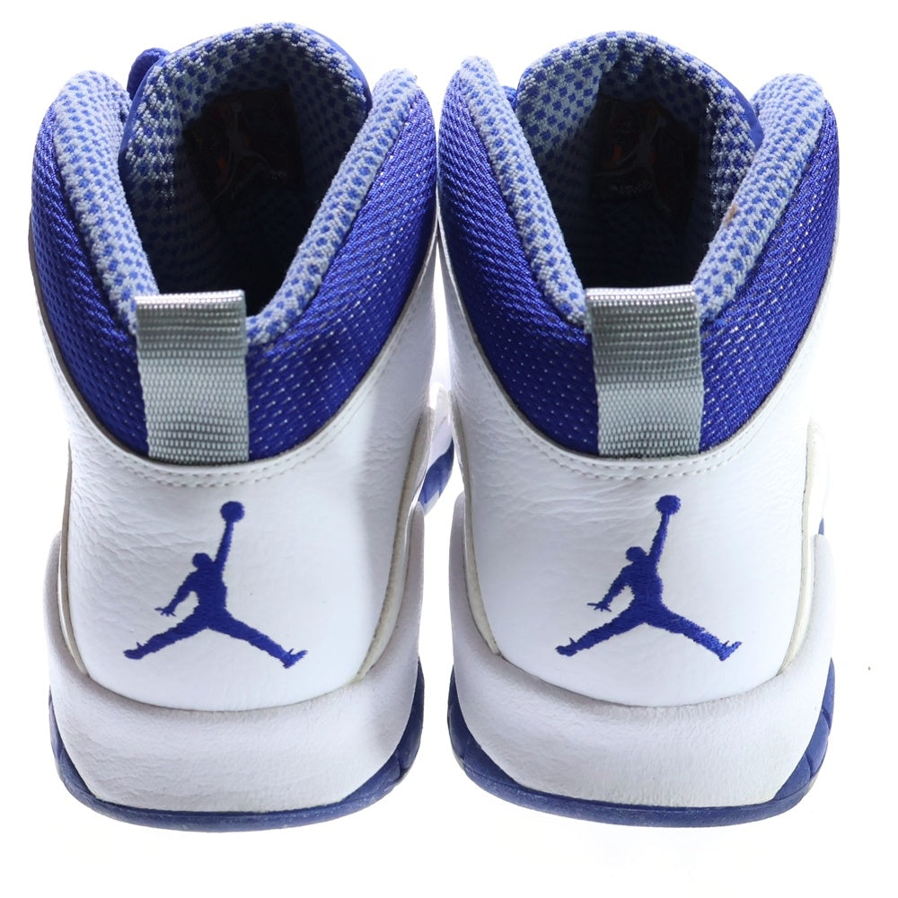 NIKE(ナイキ) 【観賞用 2011年製】AIR JORDAN 10 RETRO OLD ROYAL エアジョーダン レトロ オールドロイヤル ミッドカットスニーカー ブルー/ホワイト US9.5/27.5cm 487214-107